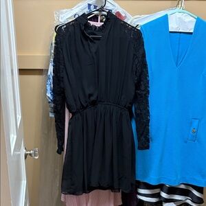 Ever Pretty Black Lace Sleeve Dress